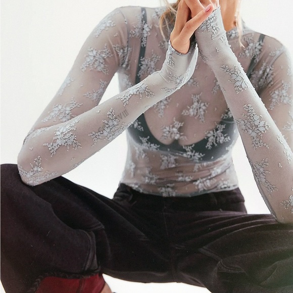 Free People Tops - Lady Lux Layering Top